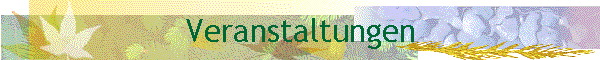 Veranstaltungen